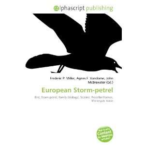  European Storm petrel (9786133921665) Books