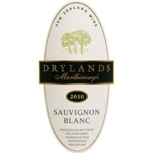 2010 Drylands Sauvignon Blanc Marlborough 750ml: Grocery 