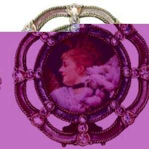   Round Pierced Small Picture Frame 