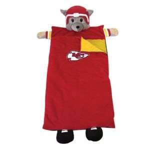   NFL 72 Mascot Sleeping Bag   Kansas City Chiefs: Sports & Outdoors
