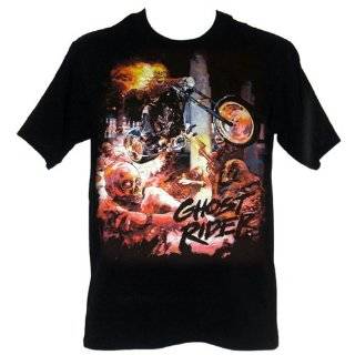  Ghost Rider Mens T Shirt In Black Clothing