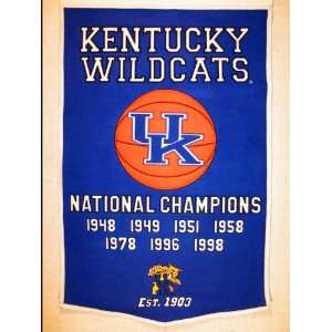  Kentucky Wildcats College Basketball Dynasty Banner 