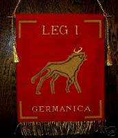 Roman Army Rome Legion Banner Flag I Germanica Ceasar  