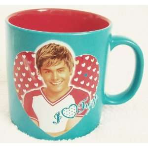 High School Musical I Love Troy Ceramic Coffee Mug by Disney Store 