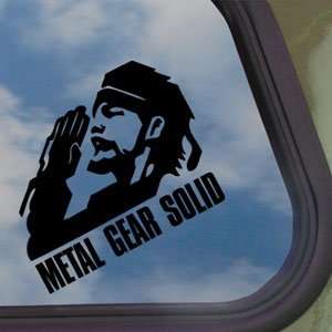  Metal Gear Solid Black Decal PS3 Snake Truck Window 