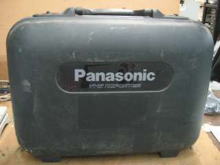 Panasonic VHS Reporter Hard Camcorder Carrying Case  