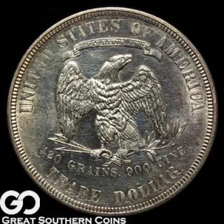 1876 Trade Dollar CHOICE BU++/NEAR GEM BU ** TOUGH DATE  