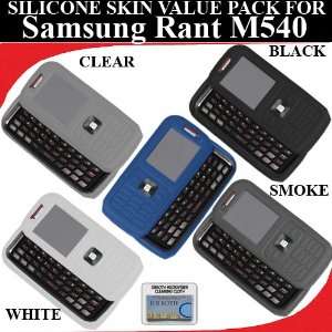  Silicone Skin 5 pc. Value Pack for your Samsung Rant M540 