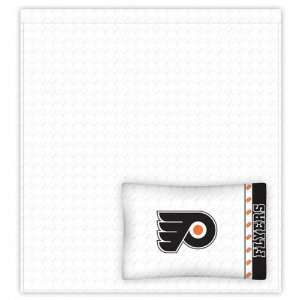 Philadelphia Flyers Sheet Set   Twin Bed  Sports 