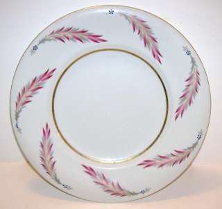 Meito Meicha Noleans Chatham Occupied Japan Dinner Plate Gold Trim Red 