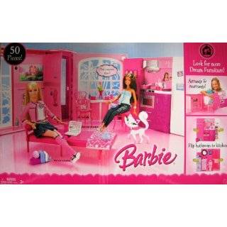  Barbie Ribbons & Roses Bed Toys & Games