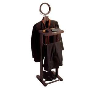  Valet Stand with Mirror, open base