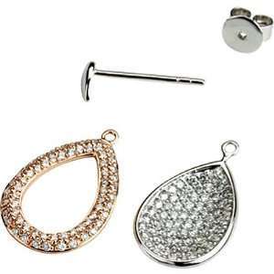  : 14K Rose Gold Diamond Interchangeable Earrings   1.67 Ct.: Jewelry