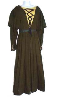 CRUSADES MEDIEVAL RENAISSANCE COMMONERS GOWN JOAN OF ARC