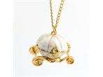   Magical Cinderellas Pumpkin Carriage Necklace OPENABLE 