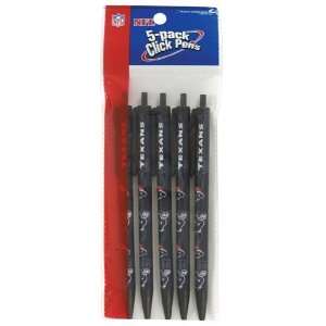 Houston Texans NFL 5 Pack Pen Set by Pro Specialties Group:  