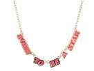 Noir Jewelry Born To Be A Star Nameplate Necklace    