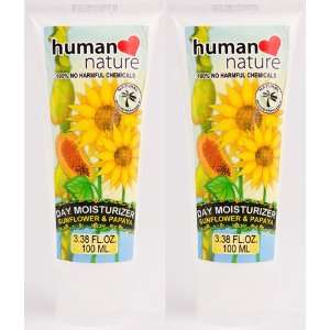 Human Nature   Sunflower & Papaya Day Moisturizers   50ml (1.7 Fl. Oz 