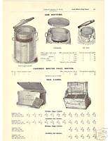 1897 PRIMES WOOD EGG CRATE CASE Ad ash sifter  