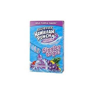   Wild Purple Smash   Low Calorie Soft Drink, 8 packets,(Hawaiian Punch