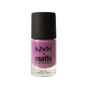   NYX Cosmetics Matte Nail Lacquer Polish MNP08 Matte Lavender Beauty
