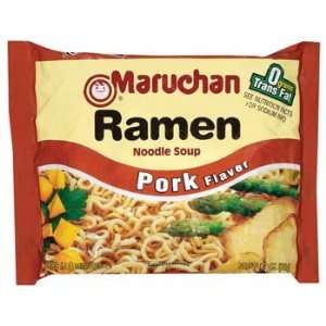 Maruchan Ramen Pork Flavored Noodle Soup Grocery & Gourmet Food