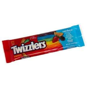Twizzlers Twists, Rainbow, 1.9 Ounce Packages (Pack of 36)  