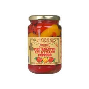 12OZ ALESSI ROASTED R/Y PEPPERS CASE PACK OF 12  Grocery 