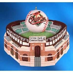   Baltimore Orioles Baseball Ornament by Ornaments with Love Home