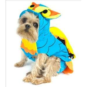  Colorful Owl Costume for Dogs   Size 0 (7.25 l x 9.25 
