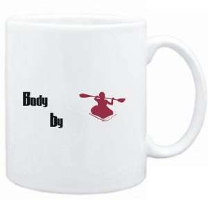  Mug White  BODY BY Rowing  Sports: Sports & Outdoors
