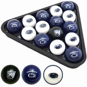 Penn State Nittany Lions Officially Licensed Billiard Balls by Frenzy 