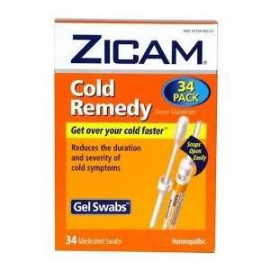  ZICAM Cold Remedy Gel Swabs (2 pack/68 total) Health 