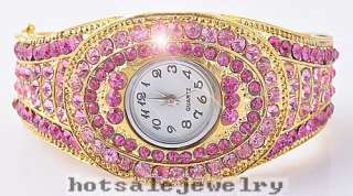 crystal rhinestone cuff Fashion Jewelry Charm Lot Bracelet Bangle 
