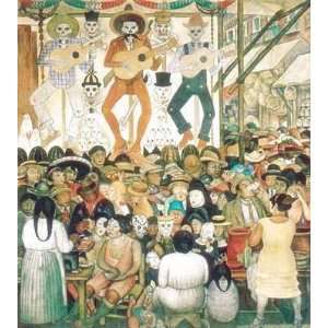  Diego Rivera   Dia de Muertos 1924