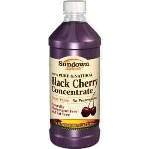  Sundown Naturals  Black Cherry Concentrate, 16floz Health 