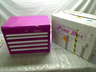The Original Pink Box PB2605C 26 Inch 5 Drawer Chest, Pink  