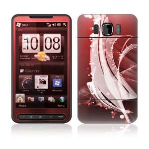 HTC HD2 Decal Vinyl Skin   Abstract Feather