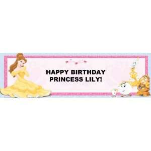  Disney Beauty and the Beast Personalized Banner Large 30 