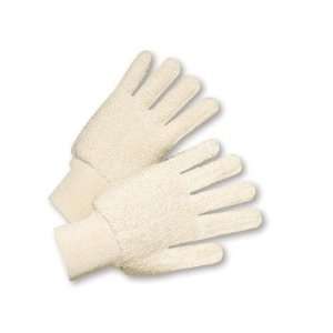  Mens Cotton String Knit Gloves With Knit Wrist [Set of 12 