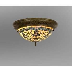  Tiffany Style Stained Glass Ceiling Lamp VL024: Home 