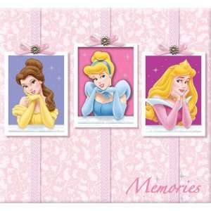 Sandy Lion Disney Princess Embossed Postbound Album 12 inch X 12 inch 