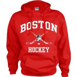  Boston University Perennial Hockey Hooded Sweatshirt 