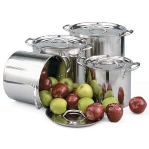    8 piece Stainless Steel Stock Pot Cook Set: Kitchen & Dining