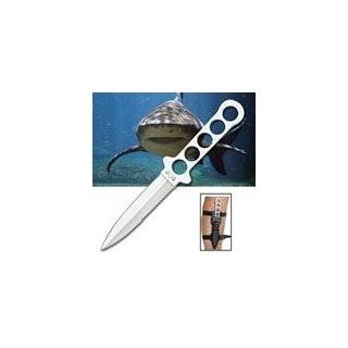 Mako Shark Dive Knife with Leg Strap Sheath