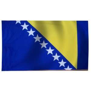 Bosnia Herzegovina Flag 6X10 Foot Nylon PH:  Patio, Lawn 