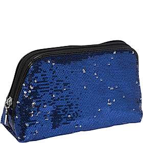 Nine West Handbags Glitter Atzzi Sequin Cosmetic Case   