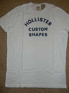 HOLLISTER by Abercrombie T SHIRT white XL msrp $18  