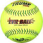 evil isa 44 375 microcell leather cover softballs 12 6