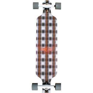 Dregs 38 Slide 102 Longboard Plaid 8.5x38  Sports 